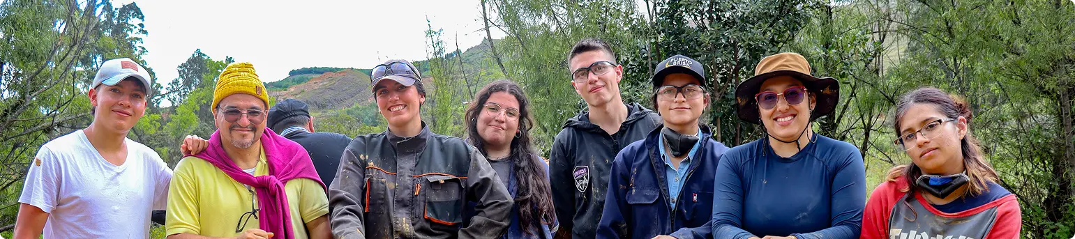 Equipo de personas bio